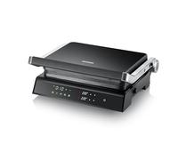 Severin SEVINI Comfort KG2399 Grill à contact noir,argent