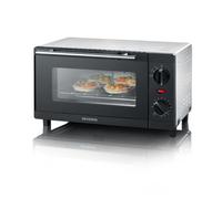 SEVERIN TO 2052 - Four électrique - 9 litres - 800 Watt - noir / argent
