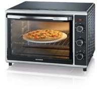 Severin TO 2058 four 42 L 1800 W Noir, Argent