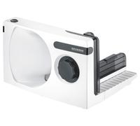 SEVERIN Trancheur universel compact avec moteur CC »AS9259«, avec socle repliable.