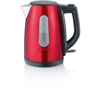 Severin WK 3417 bouilloire 1 L 2200 W Noir et Rouge