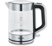 Severin Bouilloire WK 3420 – 1,7 litres – 2,2 kW – verre / inox brossé / noir