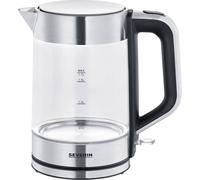 Severin Bouilloire WK 3420 – 1,7 litres – 2,2 kW – verre / inox brossé / noir