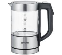 Severin WK 3458 Bouilloire sans fil, sans BPA acier inoxydable, noir