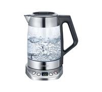 SEVERIN WK 3479 Deluxe - Infuseur à thé/bouilloire - 1.7 litres - 3 kWatt - glass/brushed stainless steel/black