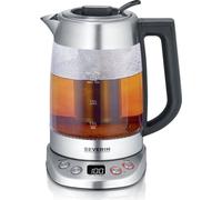 SEVERIN WK 3480, 1,7 l, 3000 W, Blanc, verre, plastique, acier inoxydable, température réglable, indicateur de niveau d'eau