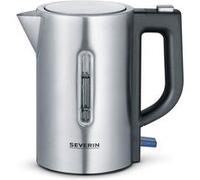 Severin WK 3647 Bouilloire sans BPA acier inoxydable, noir Contenance: 0.5 l