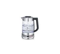 Severin Bouilloire WK 3480 1,7L 3000W – Température et infusion personnalisables – Verre/Inox