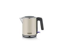Severin 9577 Bouilloire sans BPA, voyant lumineux beige, noir