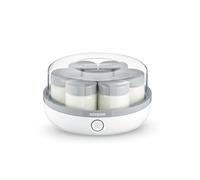 SEVERIN Joghurtbereiter JG 3518 mit 7 Portionsglser 13Watt wei/grau