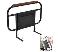 SEVEWAGE Côté de lit pour lit réglable à visser, convient uniquement aux planches en bois, L 53,3 cm × H 43,3 cm