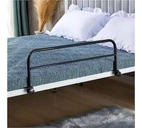 SEVEWAGE Lits médicaux pour personnes âgées et adultes avec poignée de sécurité avec protection anti-chute pour personnes âgées (noir, 120 x 30 cm)