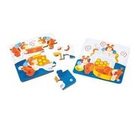 Sevi - 82074 - puzzle en bois - puzzle double face abeilles multicolore G
