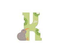 Sevi 83011 Lettre K kiwi multicolore environ 10 x 7,5 cm