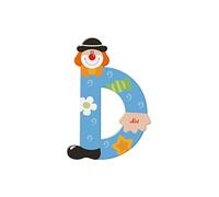 Sevi Lettre déco bois-Lettre Clown D