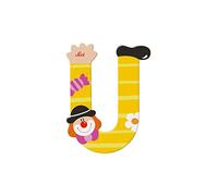 Lettre en Bois Clown U Sevi 1831 - Jouets en Bois décoration