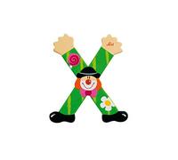 Sevi Lettre déco bois-Lettre Clown X