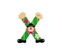 Lettre en Bois Clown X Sevi 1831 - Jouets en Bois décoration