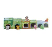 Sevi Cubes empilables Savane avec animaux Vert 57 cm TU