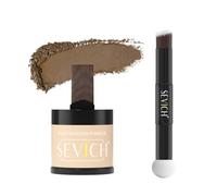 Sevich 1 boîte = 2,5 boîtes de poudre de racine - Avec pinceau - Masque instantanément la chute des cheveux et l'amincissement des cheveux gris - 48 h - Pour homme - 1 boîte = 2,5 boîtes