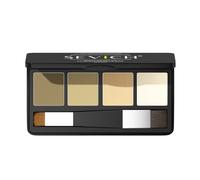 Sevich Poudre de racine des cheveux - 4 couleurs - Imperméable, pour cheveux fins, racines grises, zones lumineuses, finition naturelle pour femmes et hommes - Avec pinceau double face - Série blonde