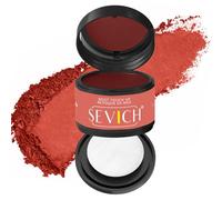 Sevich Poudre de racines pour cheveux clairsemés - Pour homme et femme - Imperméable - Correcteur pour épaissir les cheveux clairsemés - 4 g - Marron rougeâtre