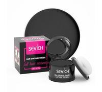 SEVICH Poudre d'ombre à cheveux - Poudre spéciale racine densifiante pour cheveux avec effet ombré, Poudre anti-cernes pour perte de cheveux,Noir