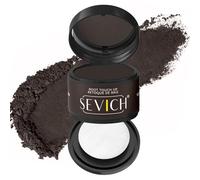 SEVICH Poudre d'ombre à cheveux - spéciale racine densifiante pour cheveux avec effet ombré, anti-cernes pour perte de cheveux,Marron Foncé 4g