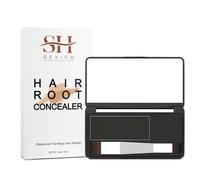 SEVICH Racine Touch up, Hairline Powder with Brush, Instantly Conceals Hair Loss, Thinning Grey Hair Shadow Toppers for Women & Men, 48H Makeup Lasting, 8g Large Capacity Black