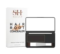 SEVICH Racine Touch up, Hairline Powder with Brush, Instantly Conceals Hair Loss, Thinning Grey Hair Shadow Toppers for Women & Men, 48H Makeup Lasting, 8g Large Capacity Dark Brown