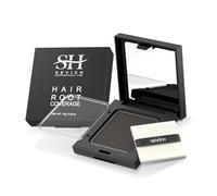 Sevich Root Cover Up Poudre pour Racines, Couverture Rapide des Racines Grises, Poudre pour Racines avec Formule Résistante à l'Eau, Fini Parfait Noir-12g