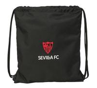 Sevilla FC - Grand sac à dos plat, idéal pour les enfants de différents âges, confortable et polyvalent, qualité et résistance, 35 x 40 cm