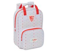 SEVILLA FC PRESCOLAIRE - Sac à dos pour enfant, adaptable avec poignées, tissu recyclable, idéal pour les enfants de différents âges, confortable et polyvalent, qualité et résistance, 20 x 8 x 28 cm