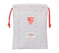 Sevilla FC Prescolar Sac à goûter Qualité et résistance maximale 20 x 25 cm