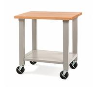 Seville Classics Station de Travail Mobile, 91.4 x 60.9 x 95.2 cm (LxBxH), Granit