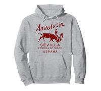 Séville Espagne Bullfighting Matador Andalousie Vintage Sweat à Capuche