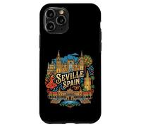 Séville Espagne Voyage Souvenir City Landmark Tourist Gift Coque pour iPhone 11 Pro
