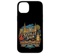 Séville Espagne Voyage Souvenir City Landmark Tourist Gift Coque pour iPhone 14 Plus
