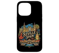 Séville Espagne Voyage Souvenir City Landmark Tourist Gift Coque pour iPhone 14 Pro Max