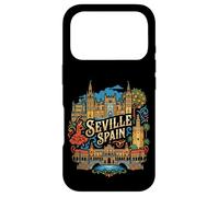 Séville Espagne Voyage Souvenir City Landmark Tourist Gift Coque pour iPhone 17 Pro