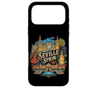 Séville Espagne Voyage Souvenir City Landmark Tourist Gift Coque pour iPhone 17 Pro Max