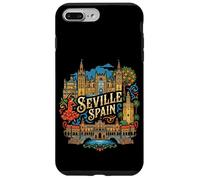 Séville Espagne Voyage Souvenir City Landmark Tourist Gift Coque pour iPhone 7 Plus/8 Plus