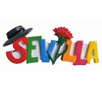 Séville Espagne Voyage Souvenirs 3D Frigo Aimant Maison Cuisine Réfrigérateur Décoration Aimant Garder Artisanat