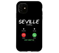 Séville m'appelle et Je Dois partir en Voyage en Espagne Coque pour iPhone 11