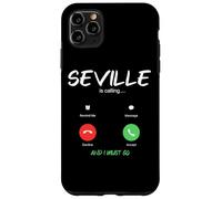 Séville m'appelle et Je Dois partir en Voyage en Espagne Coque pour iPhone 11 Pro Max