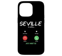 Séville m'appelle et Je Dois partir en Voyage en Espagne Coque pour iPhone 14 Pro Max