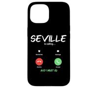 Séville m'appelle et Je Dois partir en Voyage en Espagne Coque pour iPhone 15
