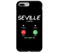 Séville m'appelle et Je Dois partir en Voyage en Espagne Coque pour iPhone 7 Plus/8 Plus