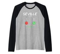 Séville m'appelle et Je Dois partir en Voyage en Espagne Manche Raglan
