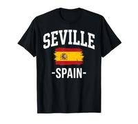 Seville Sevilla Spain Espana Spanish Flag Souvenir Europe T-Shirt
